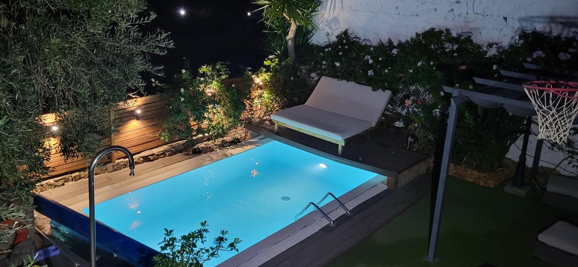 Villa Casa Agustin Pool 27 ºc Fátaga Esterno foto